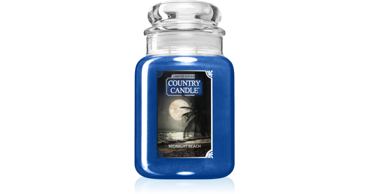 Country Candle Midnight Beach scented candle 737 g