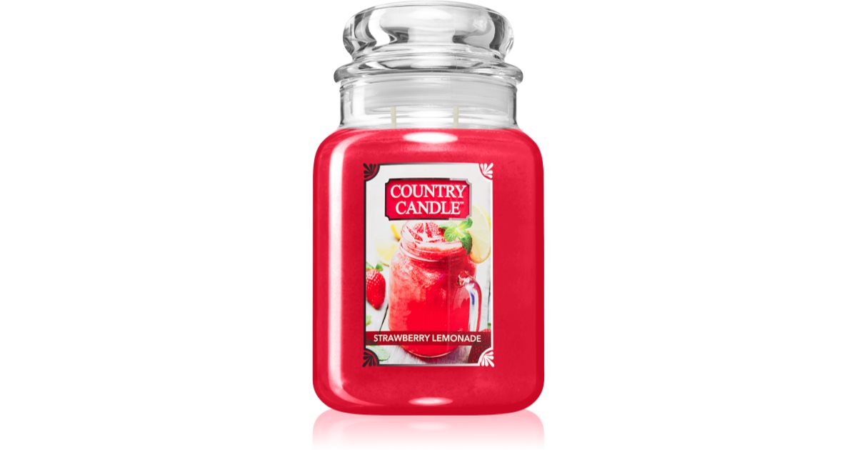 Country Candle Strawberry Lemonade Scented Candle 737g