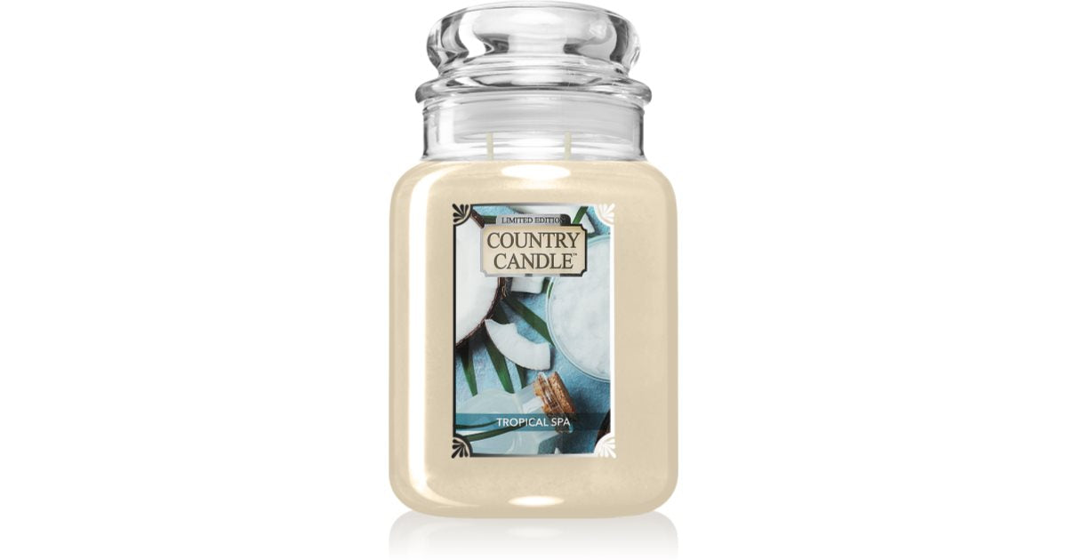 Country Candle Tropical Spa Scented Candle 737g