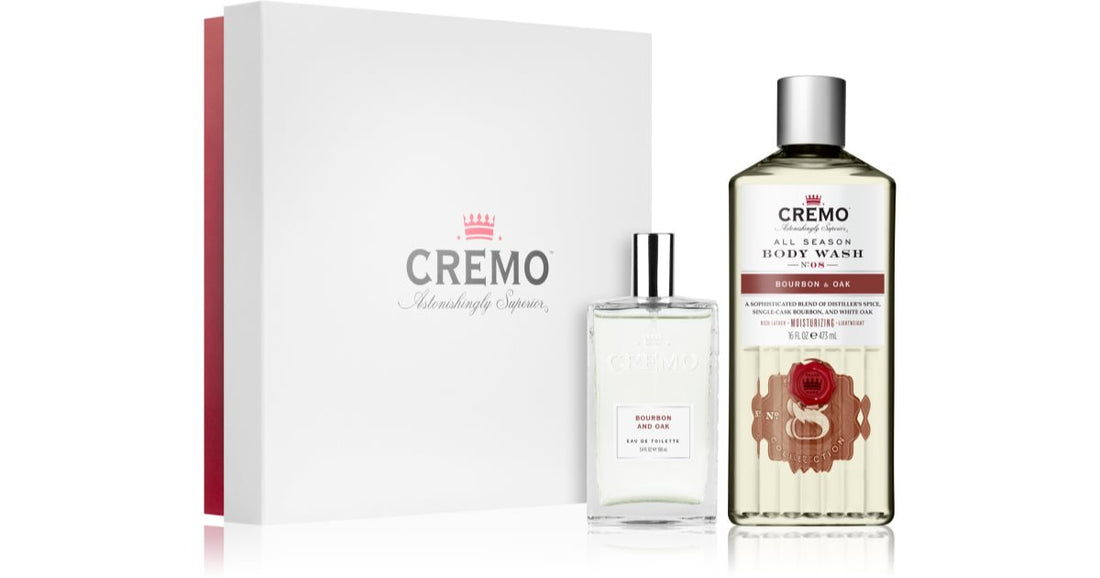 Cremo Bourbon and Oak Set 100ml + 473ml