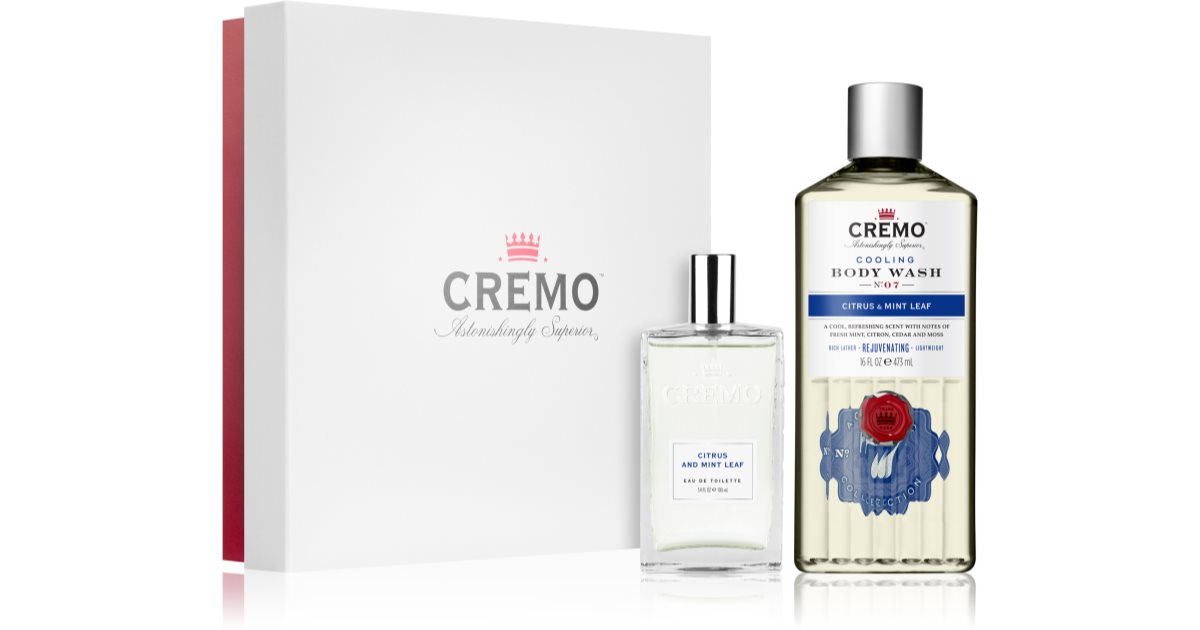 Cremo Citrus and Mint Set 100ml + 473ml