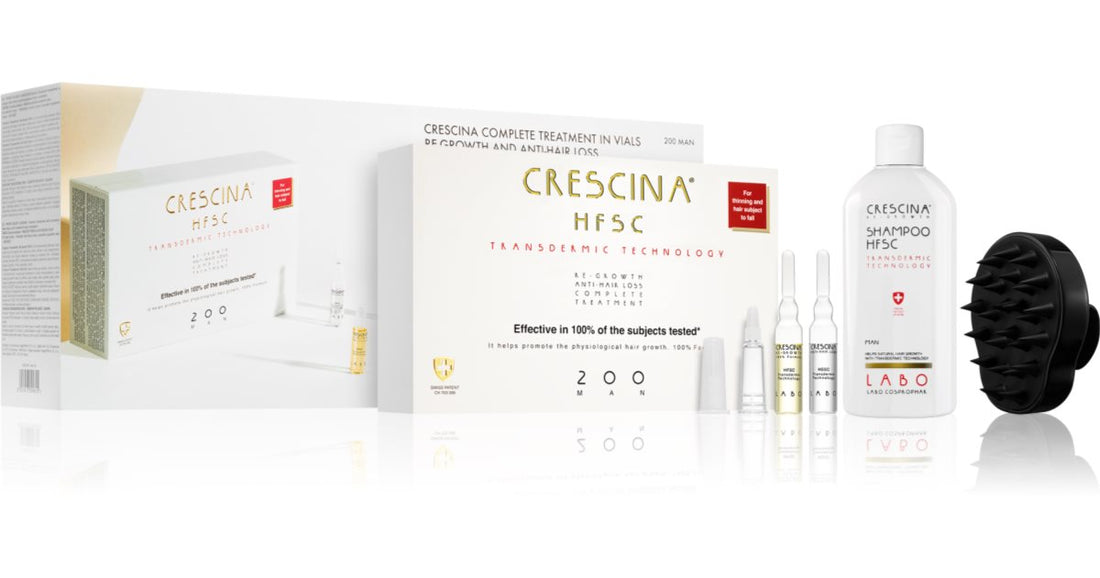 Crescina Transdermic 200 Re-Growth Gift Pack (Hair Growth Stimulation) for Men