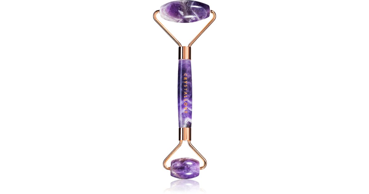 Crystallove Amethyst Roller Facial Massage Roller 1pc