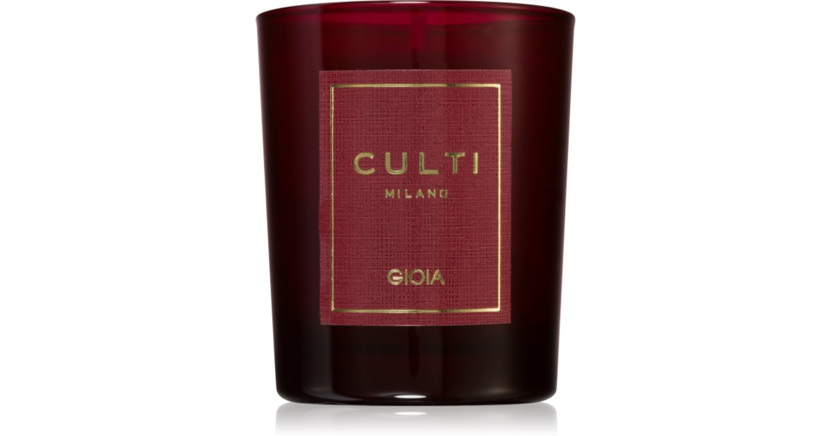 Culti Winter Gioia Scented Candle Red 70 g