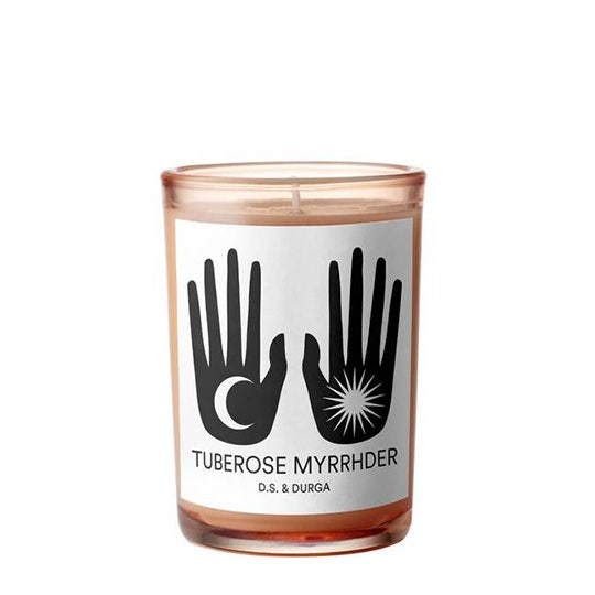 DS &amp; Durga Tuberose Myrrhder Candle 200g