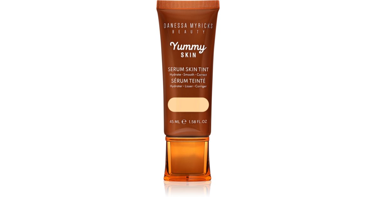 Danessa Myricks Beauty Yummy Skin Serum Skin hydrating smoothing foundation color 3 - Fair To Light Skin With Golden Yellow Undertones 45 ml