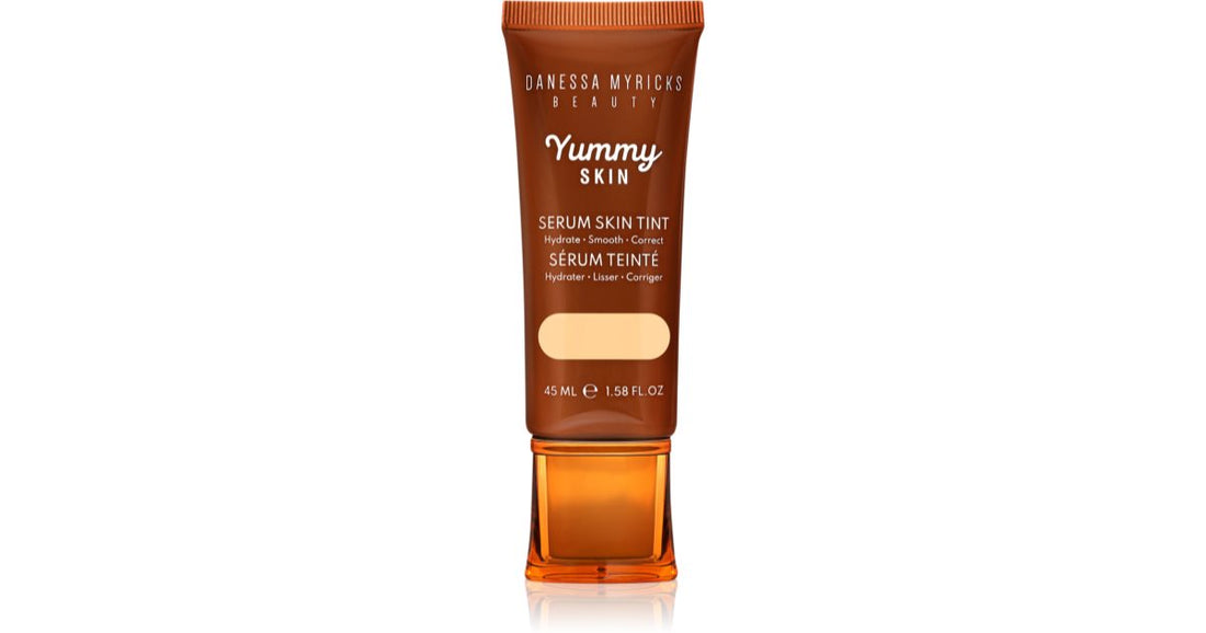 Danessa Myricks Beauty Yummy Skin Serum Skin hydrating smoothing foundation color 1 - Very Fair Skin With Golden-Jellow Undertones 45 ml