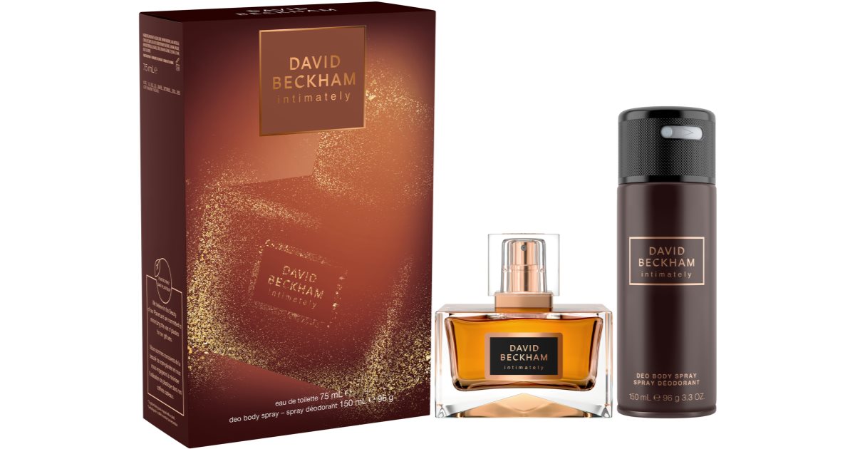 David Beckham Instinct Gift Set for Men with Spray Deodorant