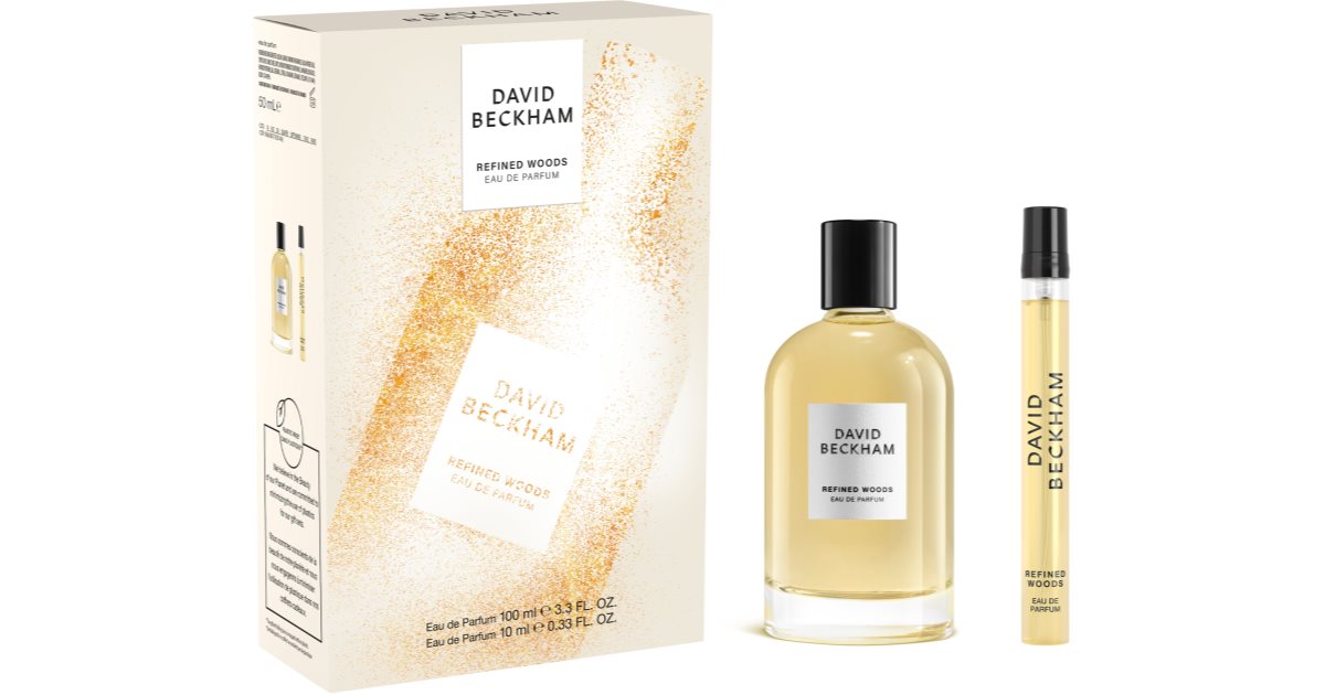 David Beckham Refined Woods gift set eau de parfum men 100ml + 10ml