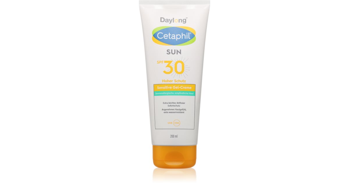 Cetaphil SUN Sensitive light protective cream-gel for sensitive skin SPF 30 200 ml