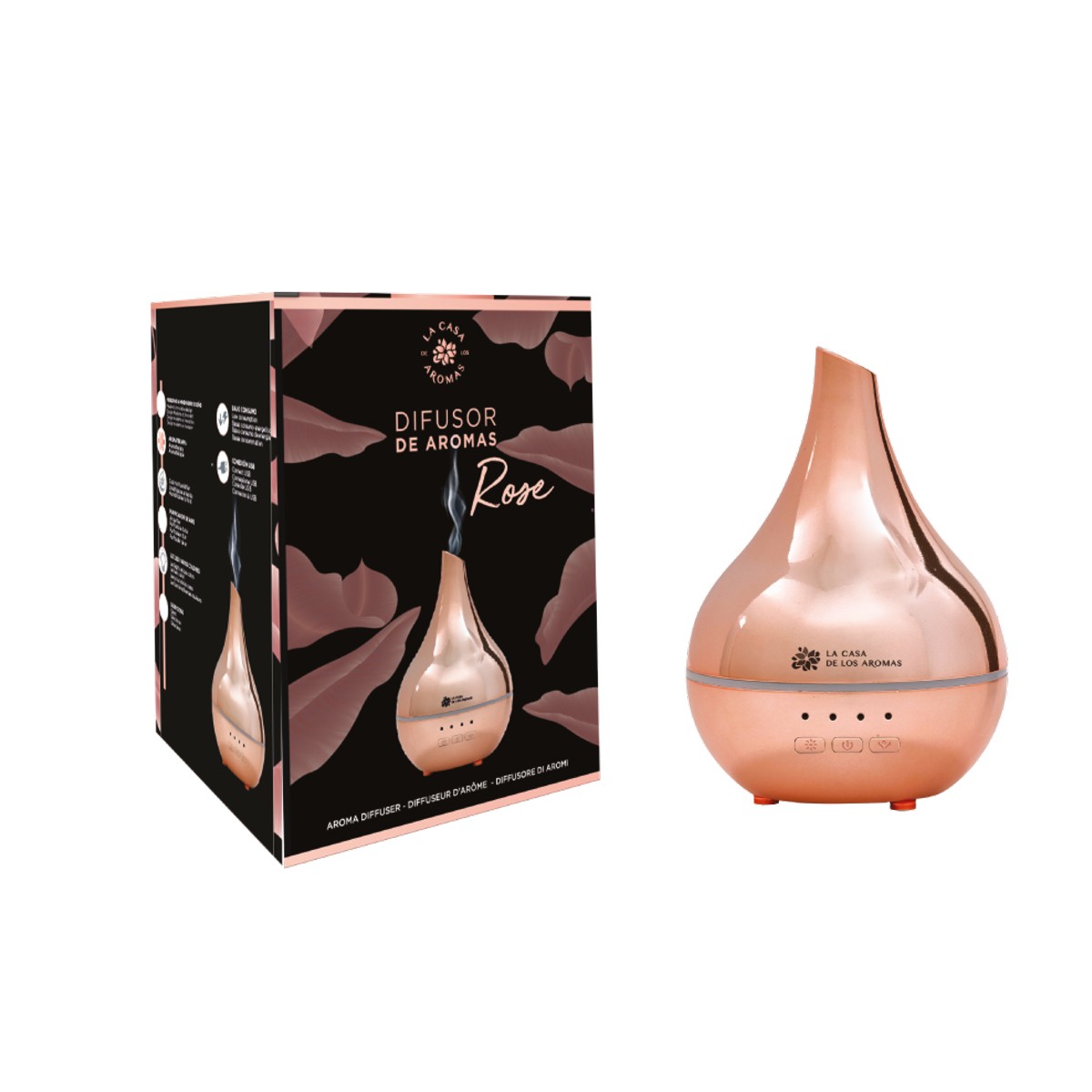 La Casa De Los Aromas Luxurious Aroma Diffuser Rose 1 U