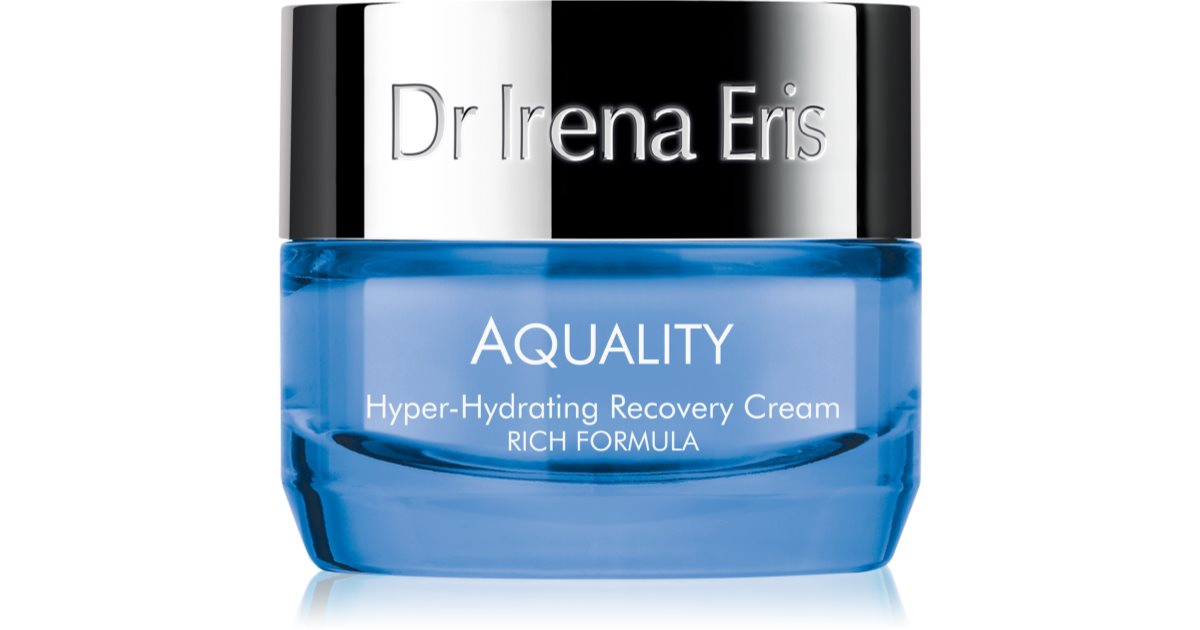 Dr Irena Eris Aquality Recovery Formula Cream Rich Deep Hydration Anti-Wrinkle 50ml