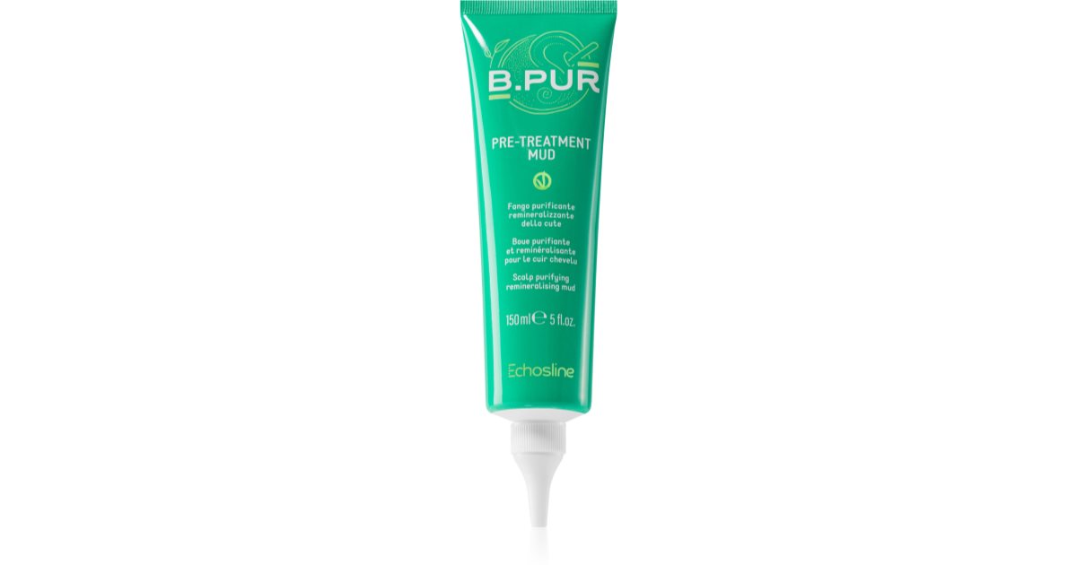 Echosline B. pur PRE-TREATMENT Mud for the scalp 150 ml