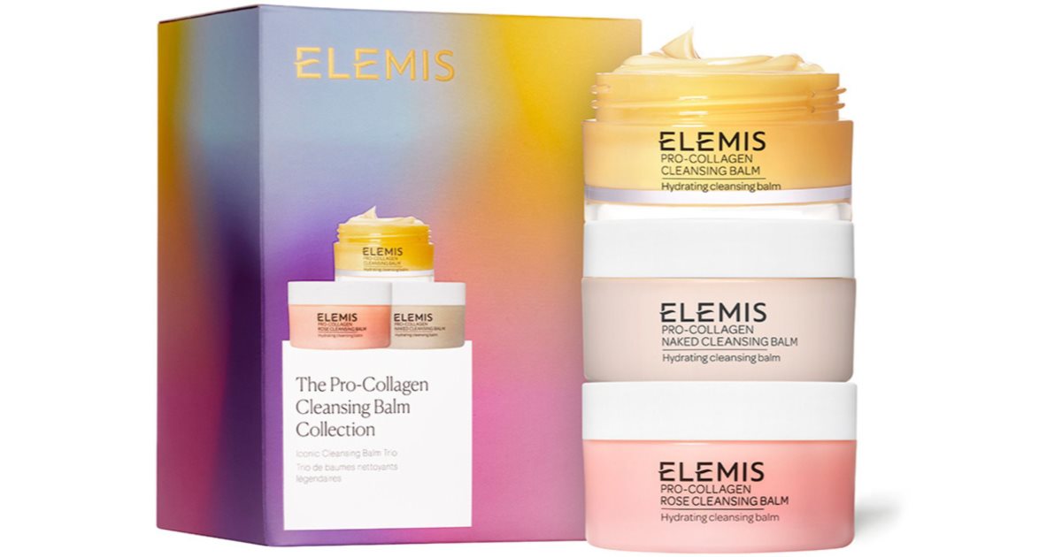 Elemis Pro-Collagen Cleansing Balm Collection Gift Set (For Perfect Skin Cleansing)