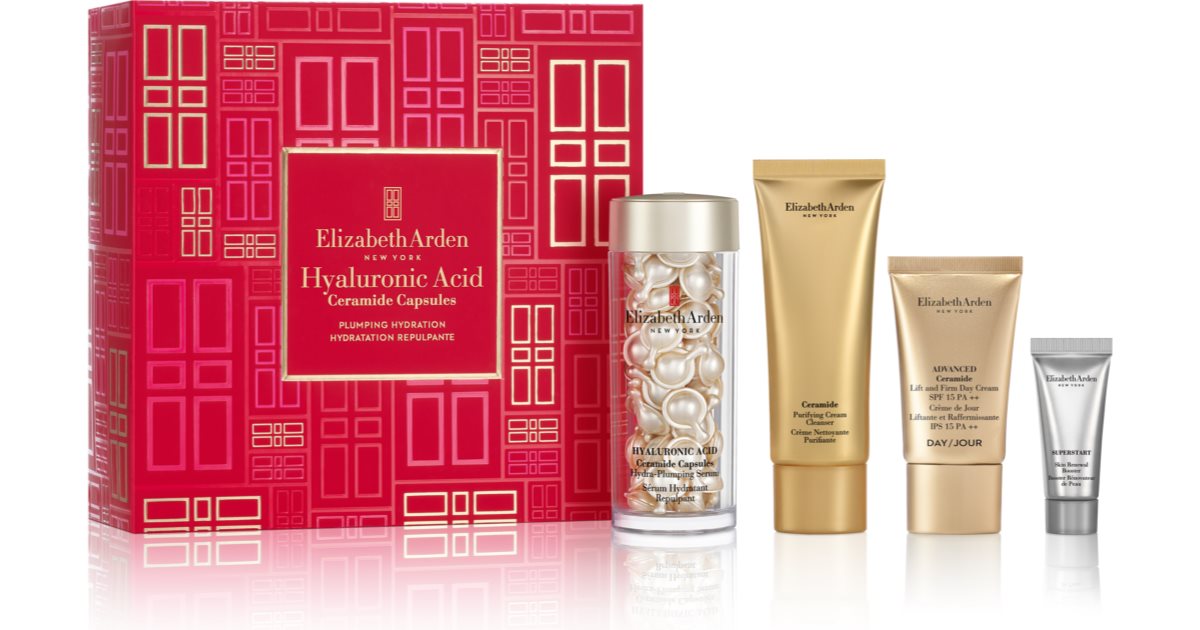 Elizabeth Arden Hyaluronic Acid Ceramide Capsule Hydra-Plumping Serum Gift Set for Women