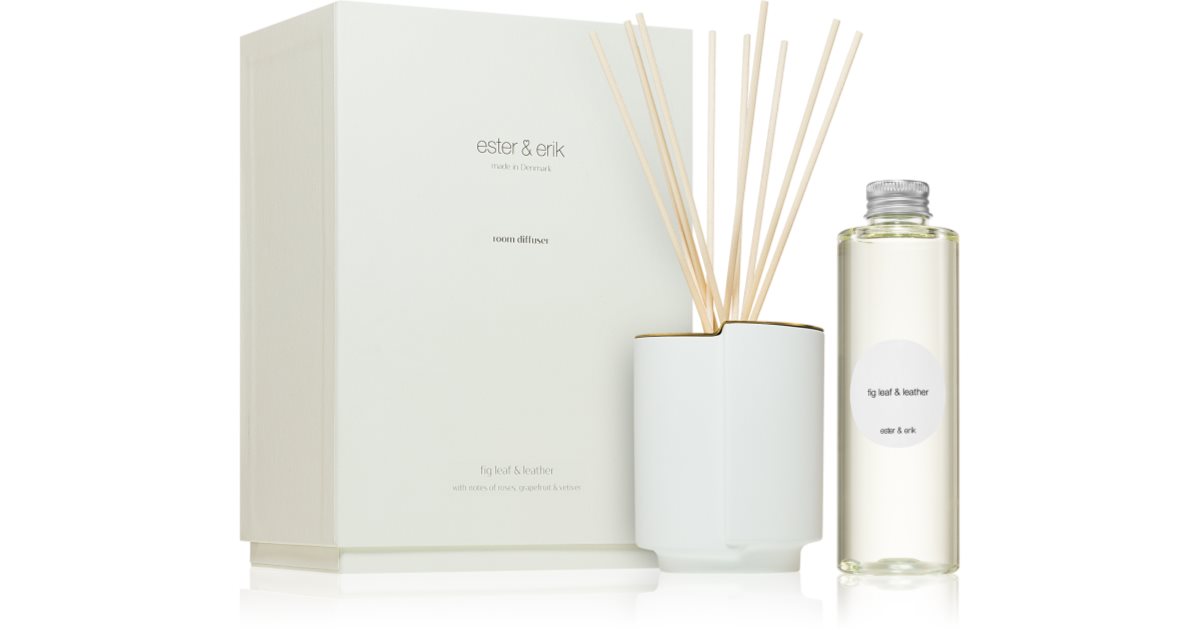 ester &amp; erik fig leaf &amp; leather aroma diffuser 200 ml