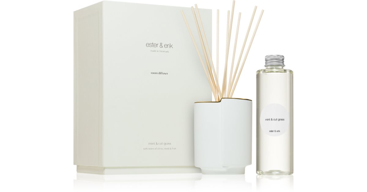 ester &amp; erik mint &amp; cut grass aroma diffuser 200 ml