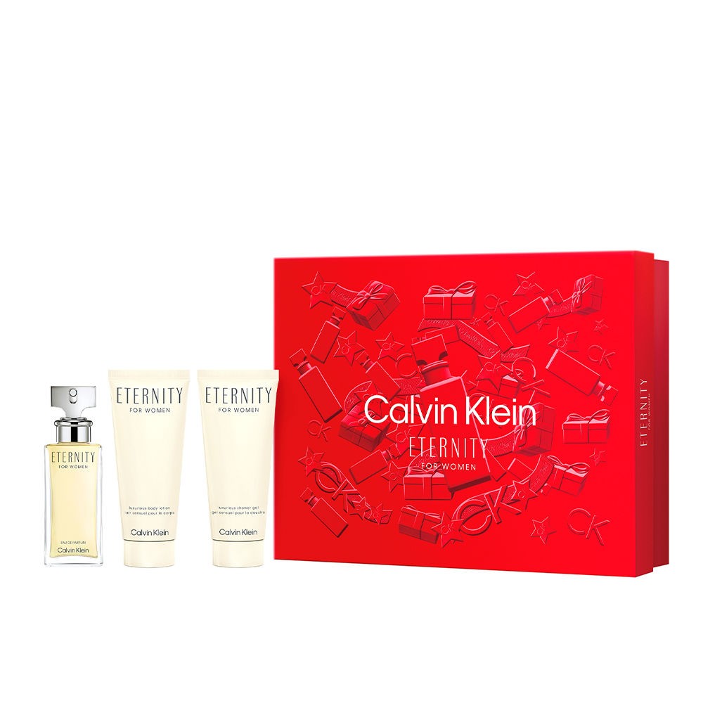 Calvin Klein Eternity set for women eau de parfum 50ml + body lotion 100ml + body wash 100ml