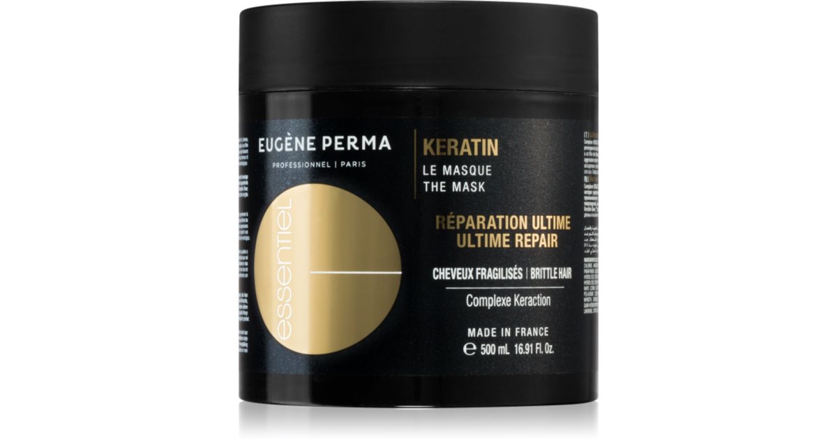 EUGÈNE perma Essential Keratin maschera for damaged and fragile hair 150 ml