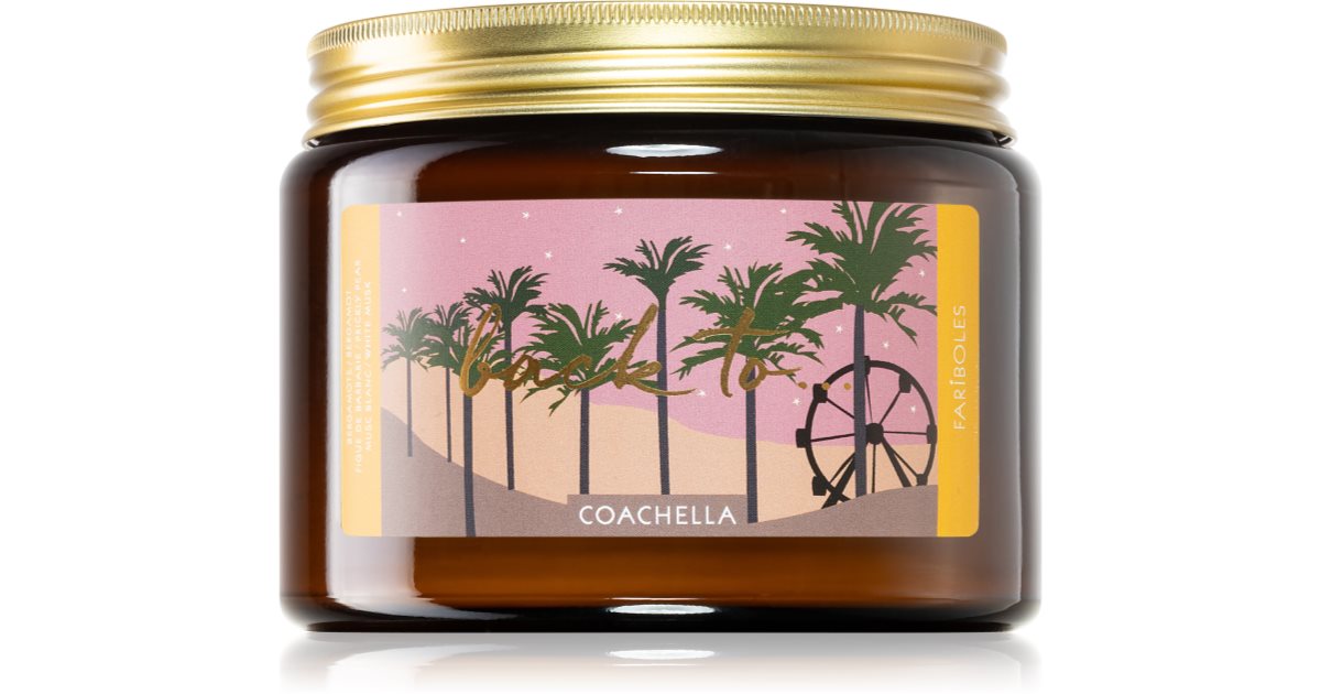 FARIBOLES Back to Coachella 400g candle