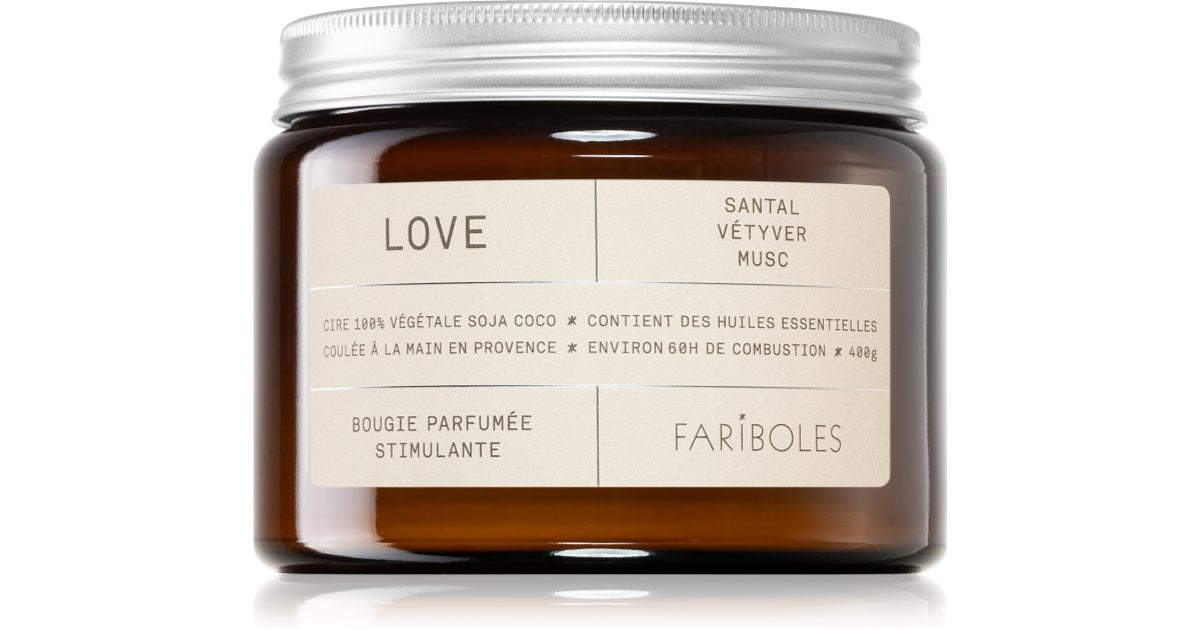 Faribole Green Love 400 g candle