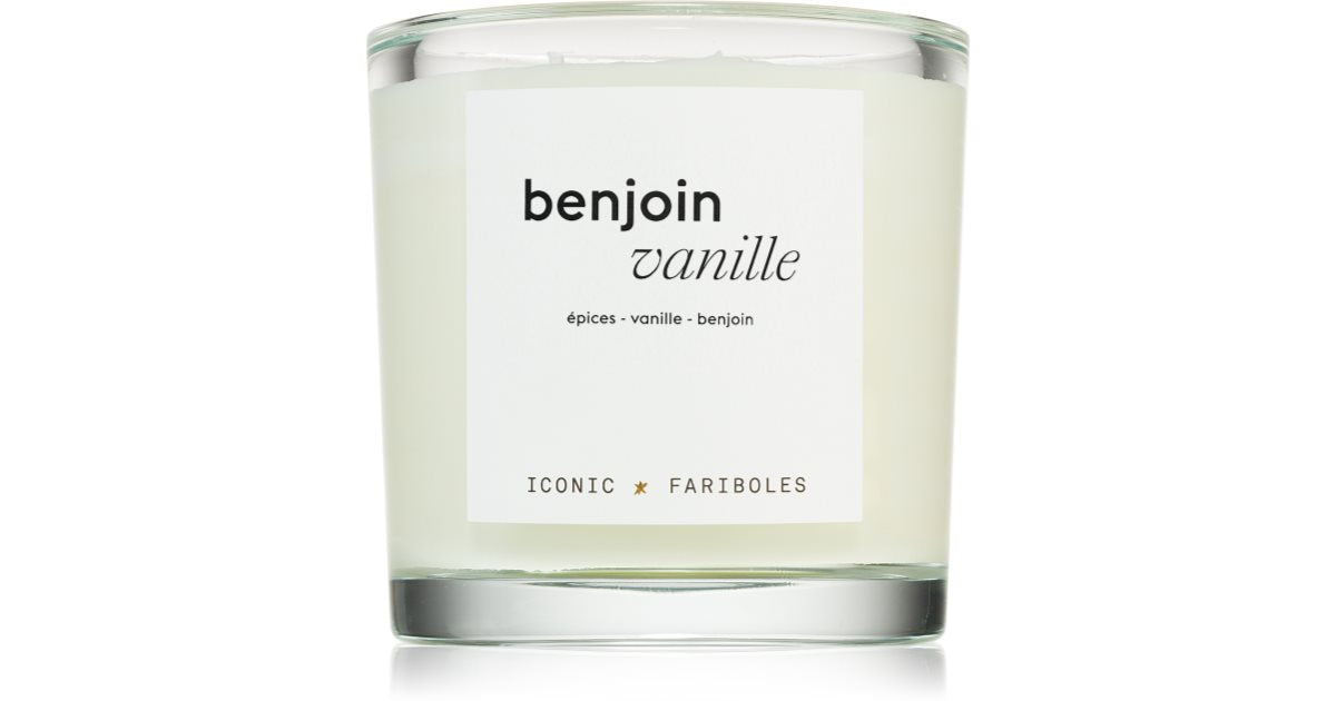 FARIBOLES Iconic Benzoin Vanilla 400 g candle