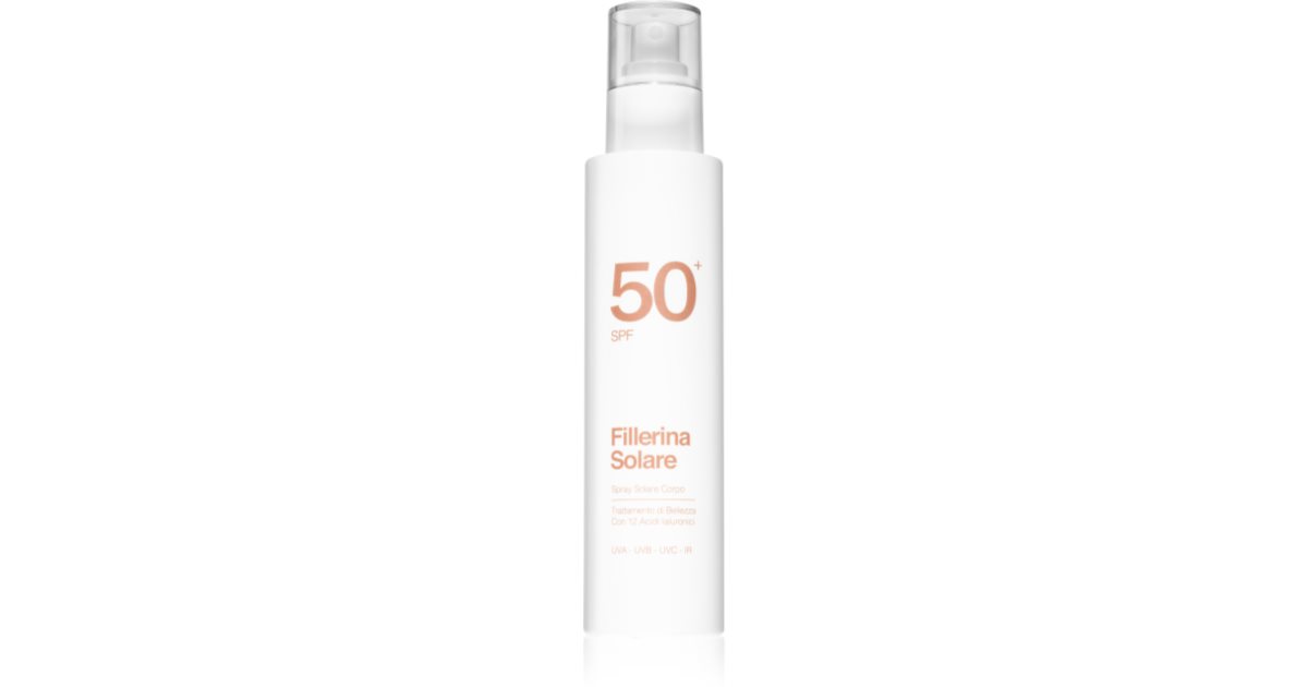 Fillerina Sun Beauty Body Spray Tanning Sun SPF 50 200 ml