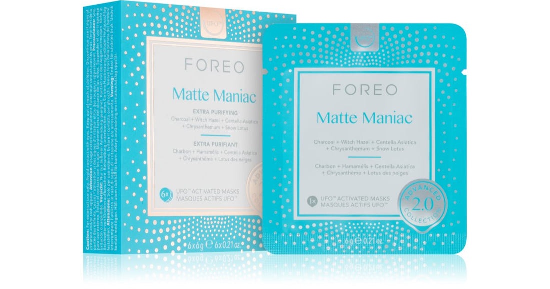 FOREO UFO™ Matte Maniac 6 pcs