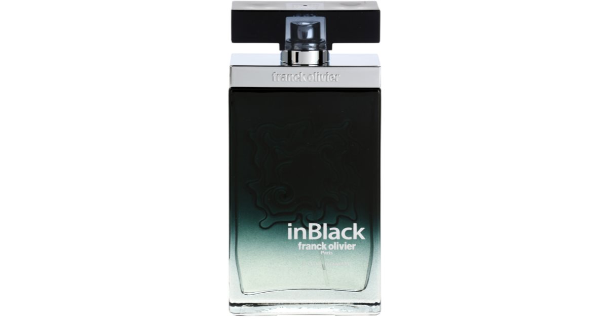 Franck Olivier In Black Eau de Toilette for men 75 ml