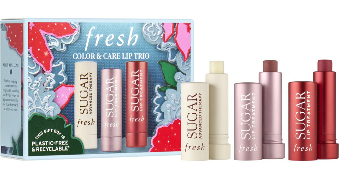 fresh Color and Care Trio Lip Kit fresh Sugar Advanced Therapy Lip Treatment