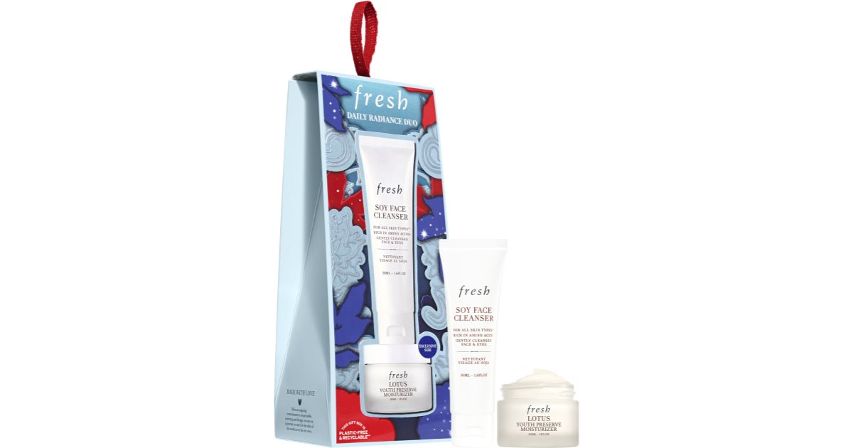 fresh Lotus Daily Radiance Duo Facial Care Set Fresh Yes