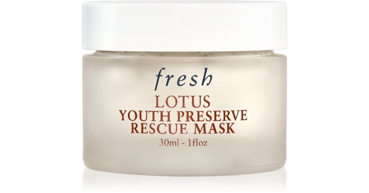 fresh Lotus Youth Preserve Rescue Maschera anti-aging exfoliant 100 ml