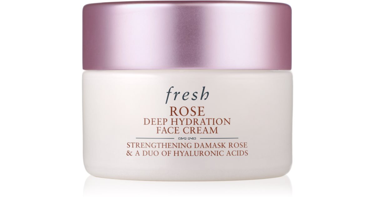 fresh Rose Deep Hydration Face Cream with Hyaluronic Acid 50ml