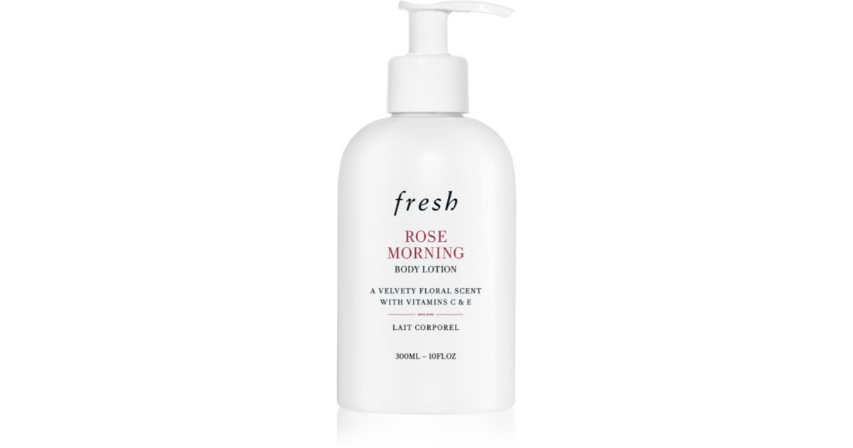 fresh Rose Morning Body Milk Lotion 300ml