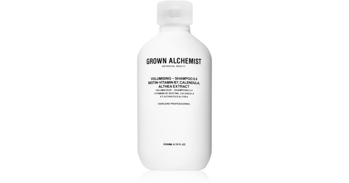 Grown Alchemist Volumizing Shampoo 0.4 for delicate hair 200 ml