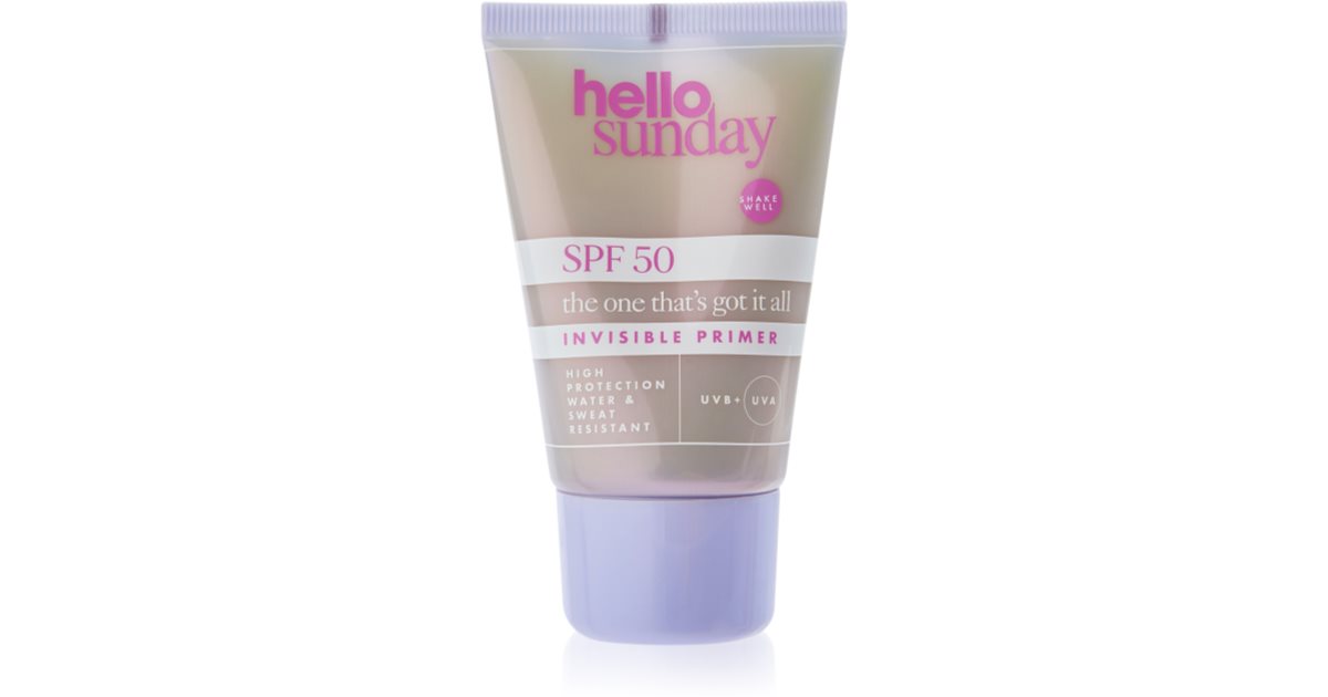 hello sunday the one that´s got it all protective make-up base SPF 50 50 ml