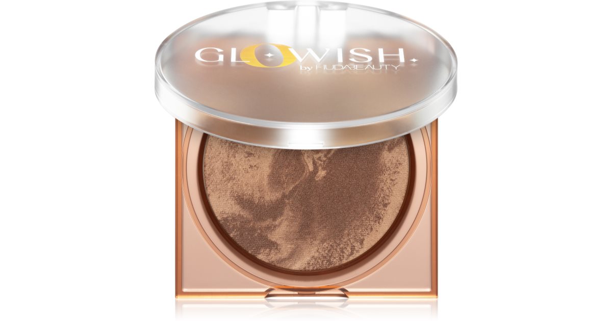 Huda Beauty Glo Wish Soft Radiance bronzer color 03 Tan Light 3 g