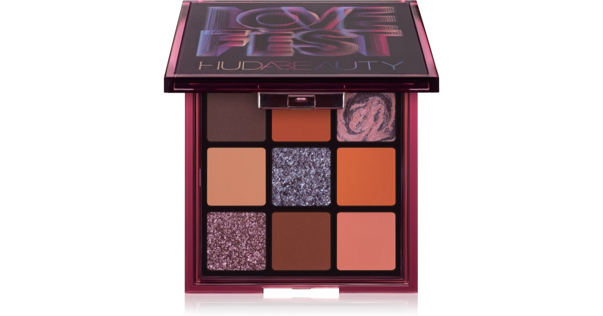 Huda Beauty Lovefest Obsessions eyeshadow palette 7 g