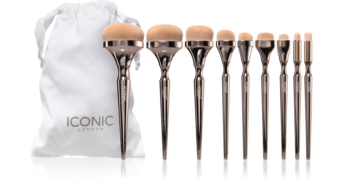 ICONIC London HD Blend Complete Set Brush Set