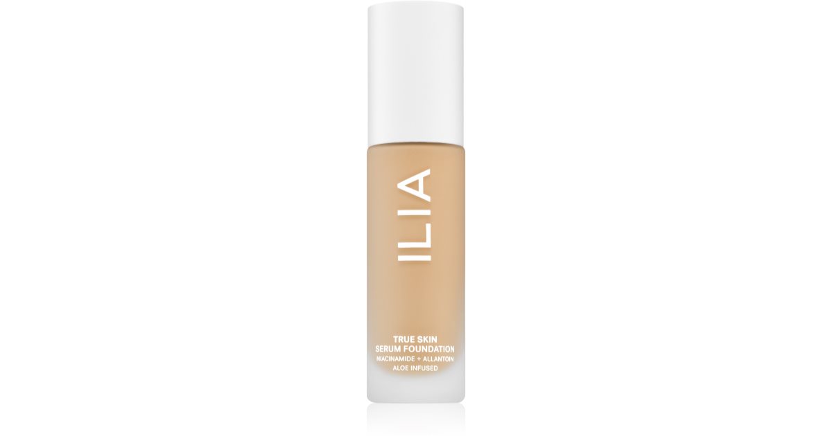 ILIA True Skin serum foundation with niacinamide color Milos SF8 30 ml