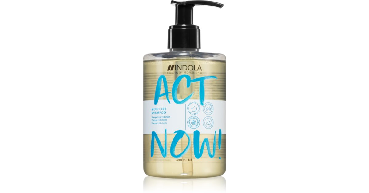 Indola Act Now! Hydrating Hair Shampoo 1000ml