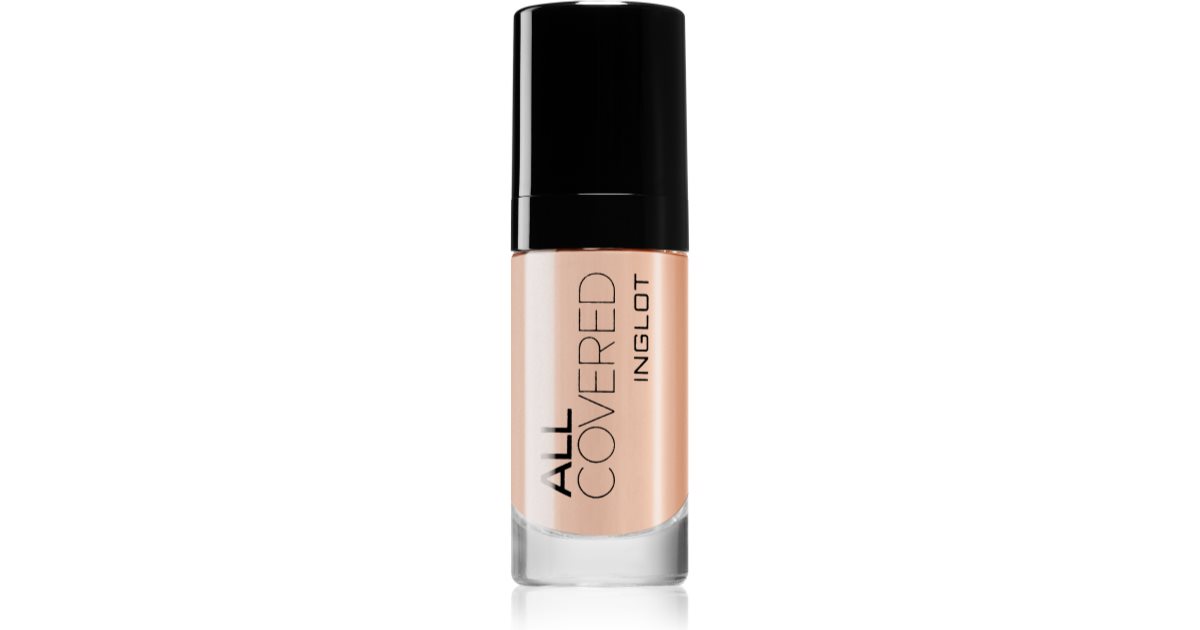 Inglot All Covered long-lasting foundation color LW 002 30 ml