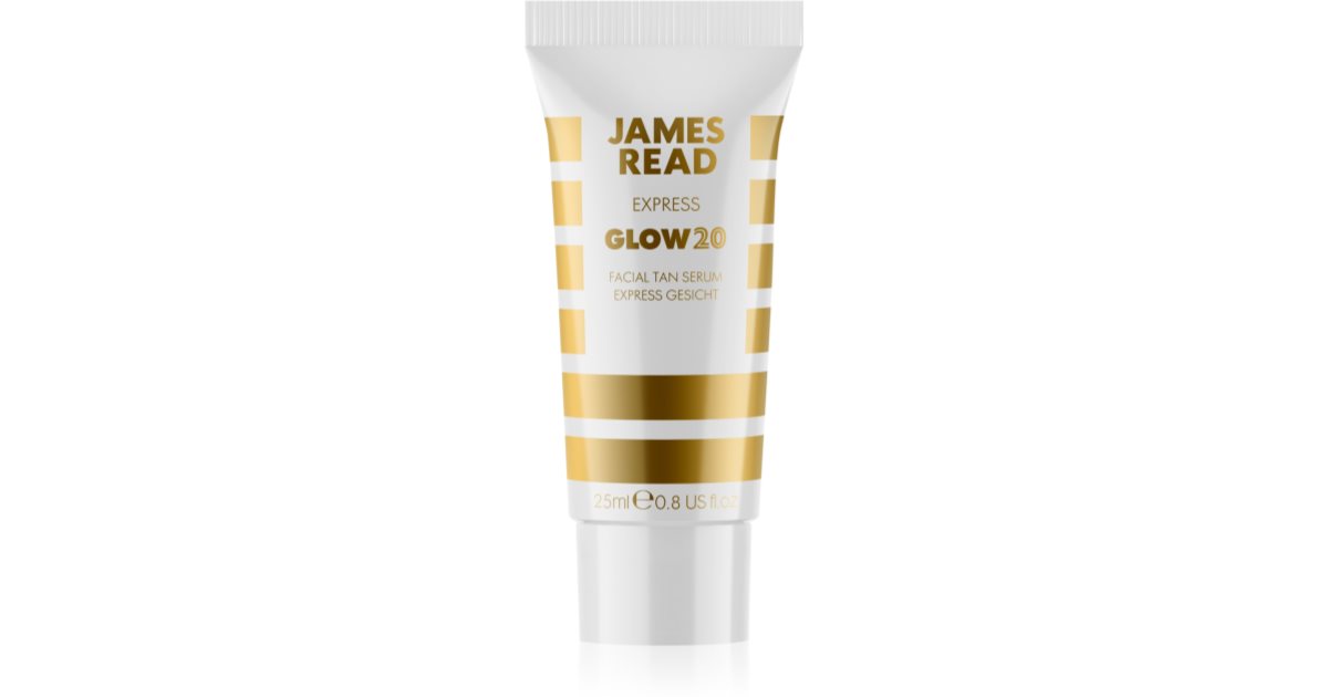 James Read GLOW20 Face Tanning Serum Self Tanning Face Serum 25ml