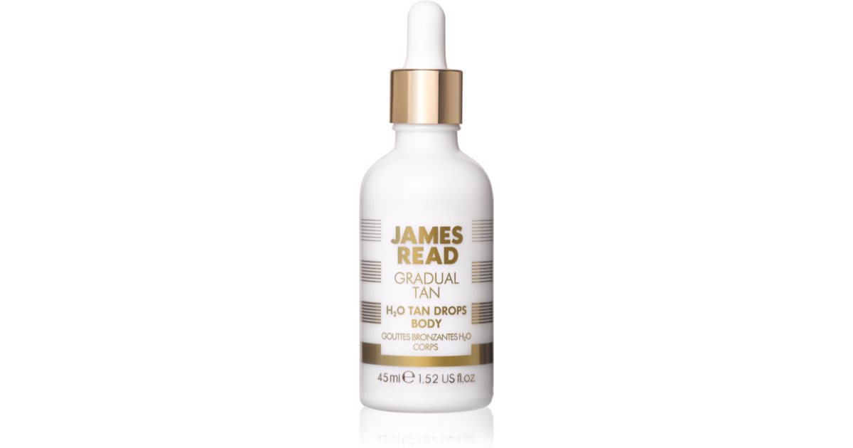 James Read Gradual Tan H2O self-tanning body drops color Light/Medium 15 ml