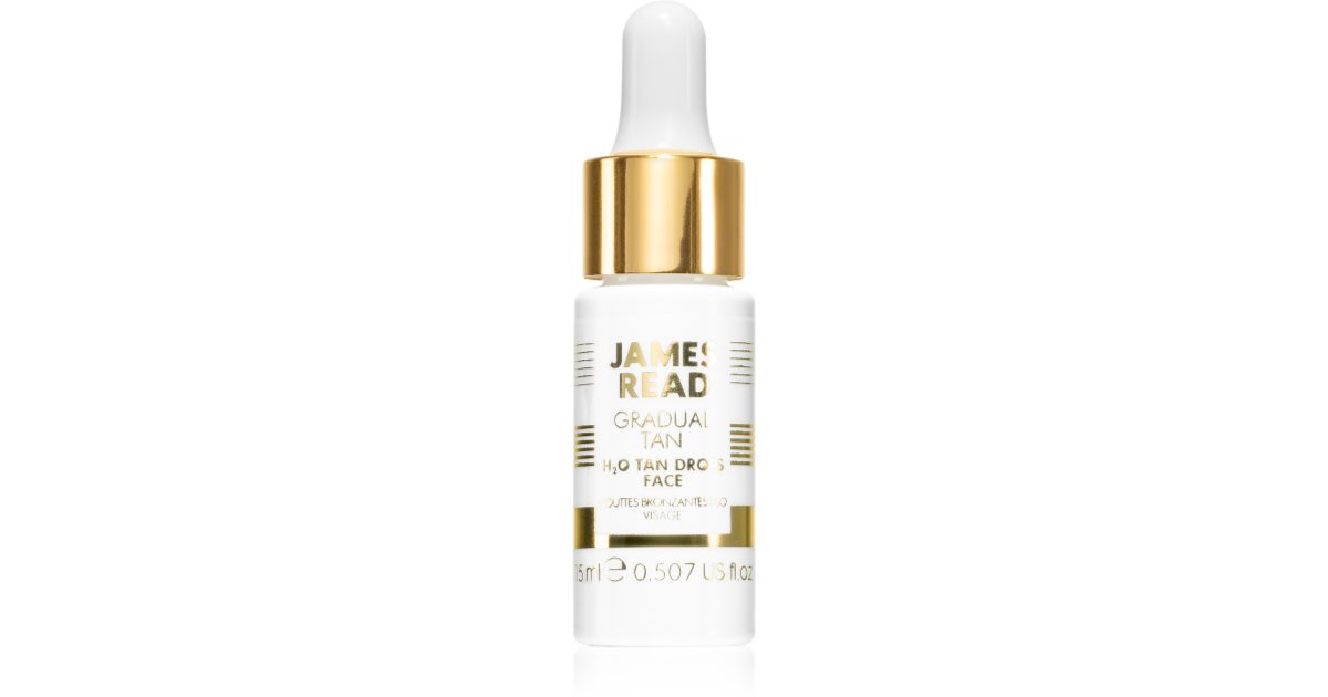 James Read Gradual Tanning Drops H2O self-tanning drops for the face 15 ml