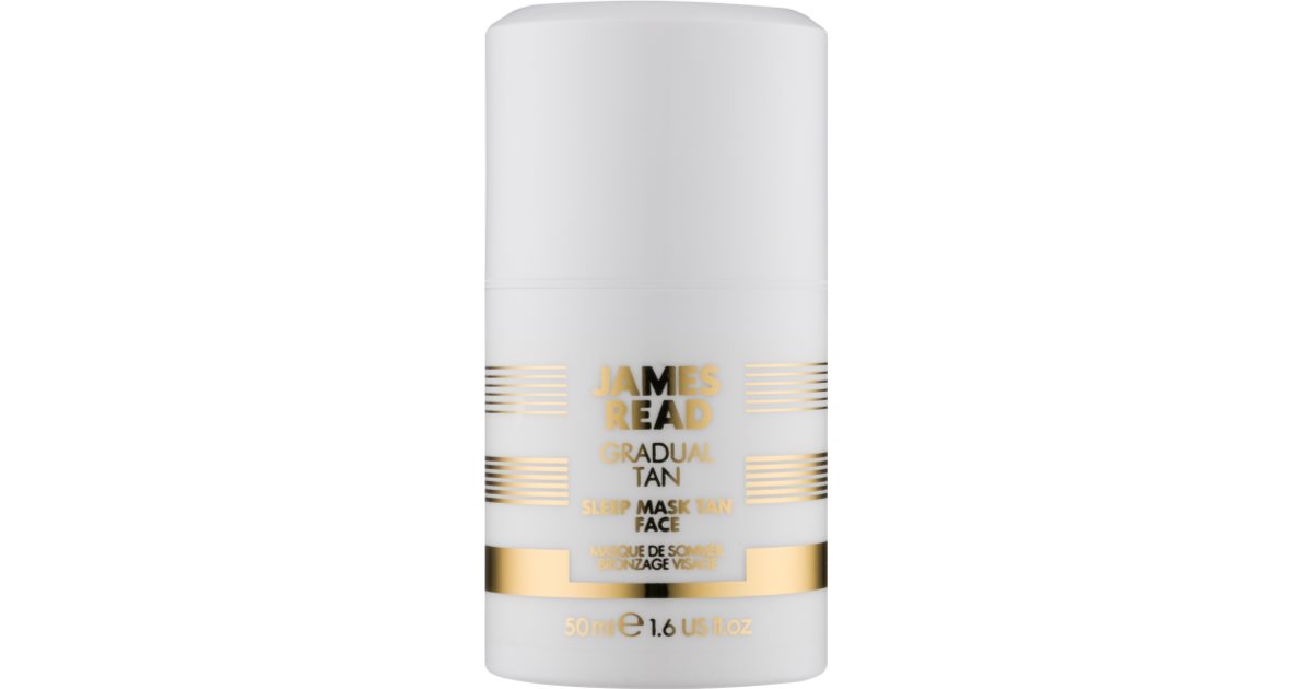 James Read Gradual Tan Sleep maschera Self-tanning night moisturizer for face 50 ml