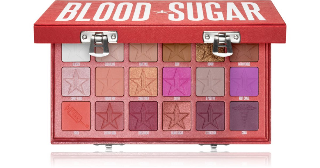 Jeffree Star Cosmetics Blood Sugar Eyeshadow Palette 18x1.5g