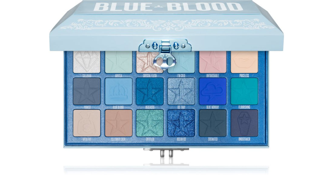 Jeffree Star Cosmetics Blue Blood Eyeshadow Palette 18x1.5g