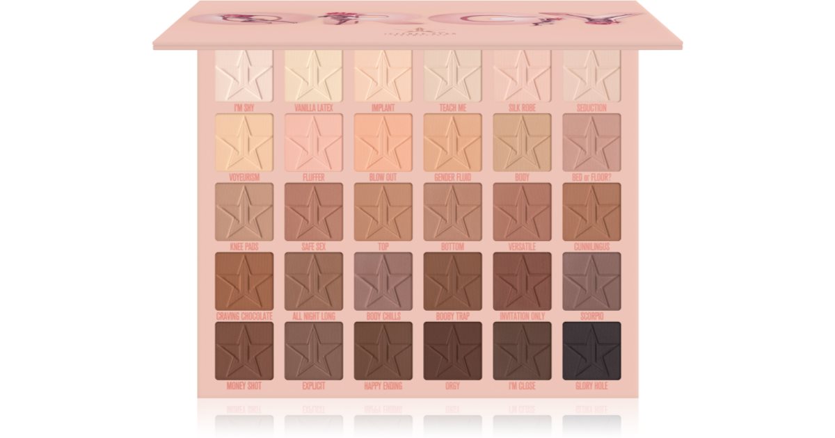 Jeffree Star Cosmetics Orgy Artistry Eyeshadow Palette 30x1.5g