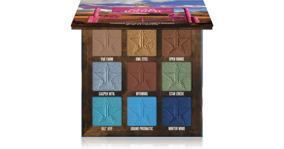 Jeffree Star Cosmetics Star Ranch Mini Eyeshadow Palette 9x1.5g